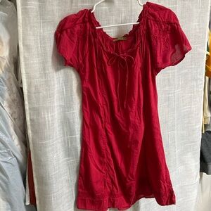 Velvet by Graham & Spencer red dress medium